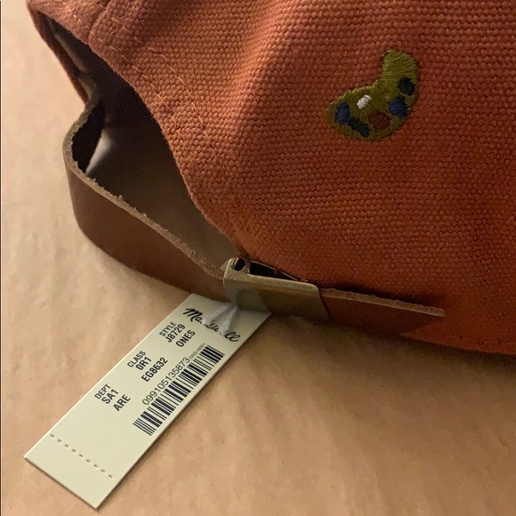 Madewell Embroidered Canvas Baseball Cap - Picture 6 of 8